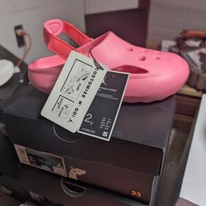 Jordan Hydrip Pink Slip-On Shoes